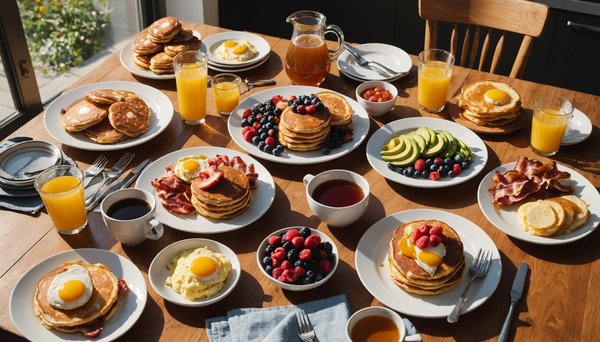 Le brunch à l'américaine : recettes et astuces pour recevoir